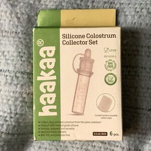 Aakaa Silicone Colostrum Collector Set - Transparent